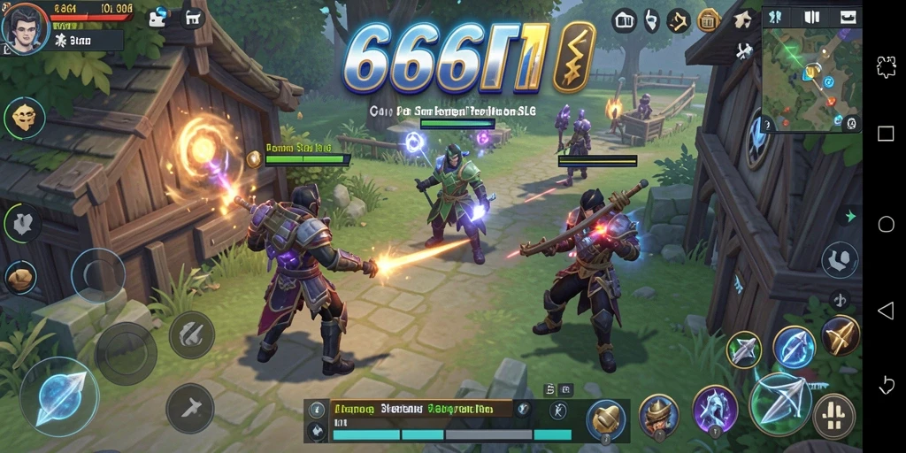 Tampilan gameplay 666I yang menawan dengan strategi SLG.