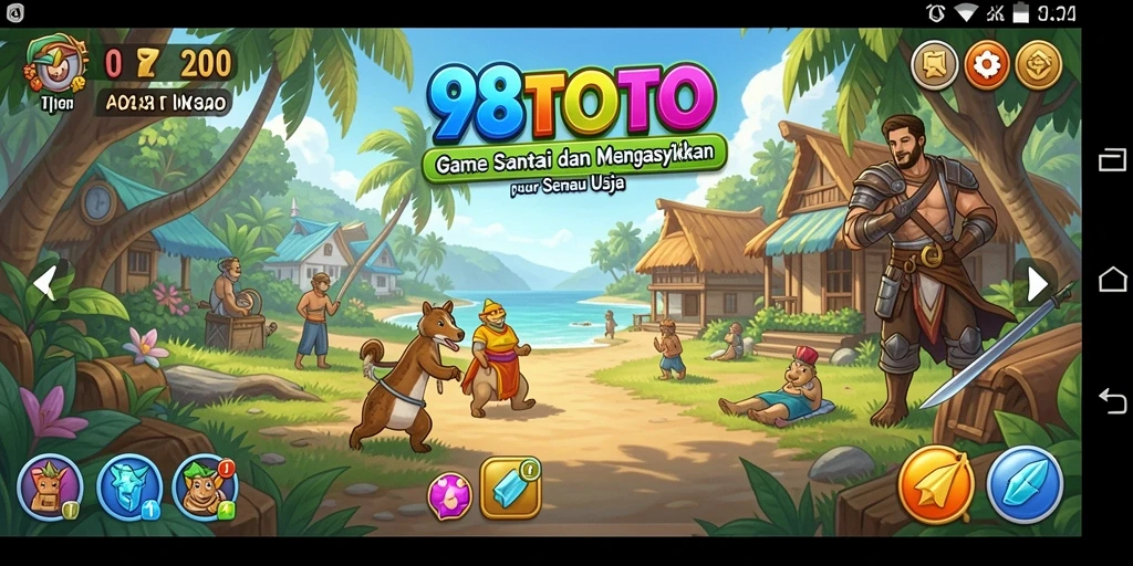 Tampilan menarik dari gameplay 98TOTO yang menyenangkan.