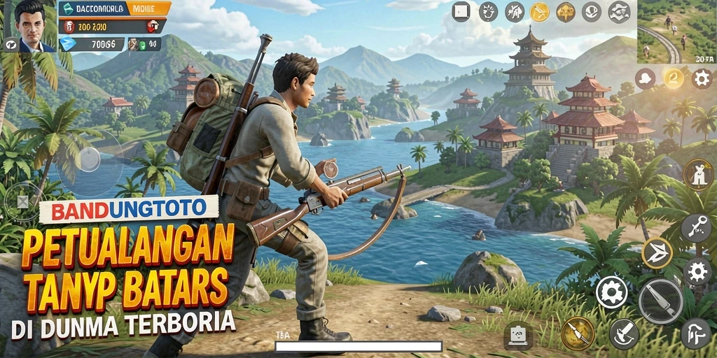 Tampilan gameplay epik di dunia terbuka BANDUNGTOTO.