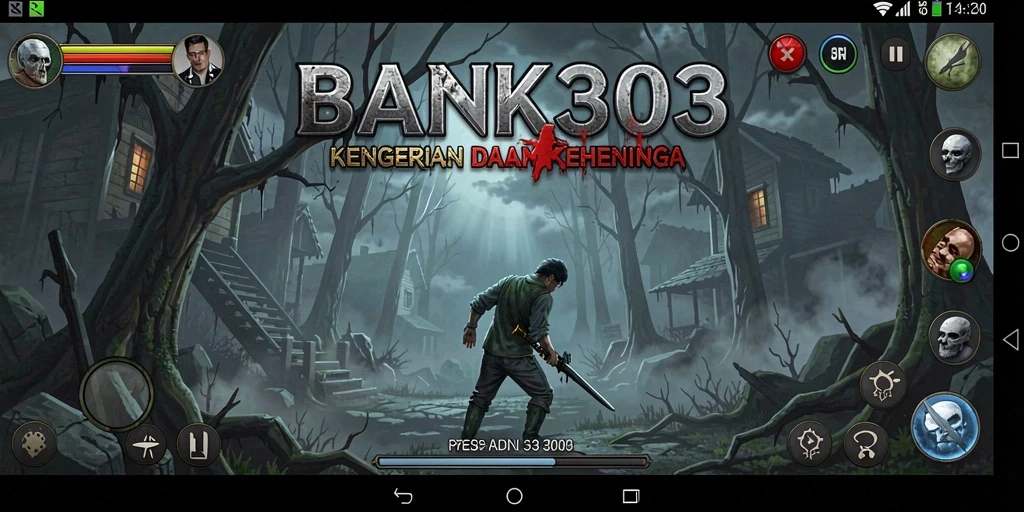 Gameplay menyeramkan yang penuh ketegangan dan kejutan.