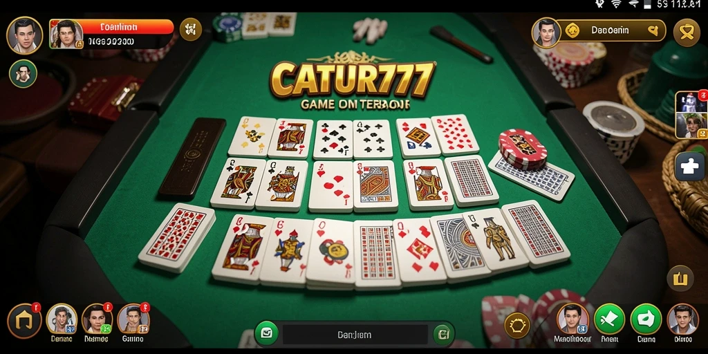 Tampilan gameplay seru dalam CATUR777 dengan Domino yang menantang.
