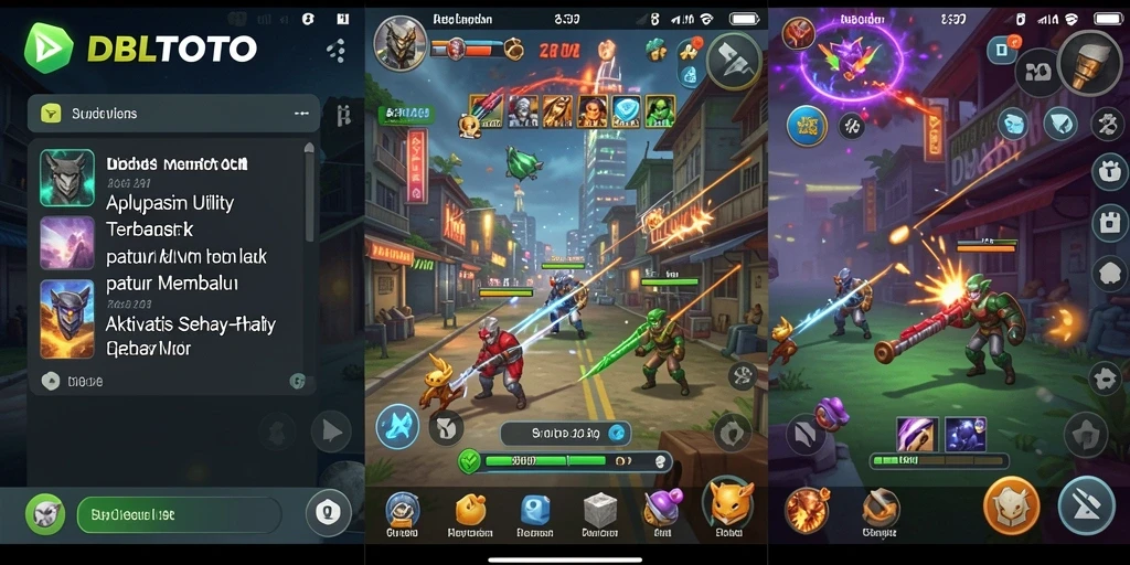 Tampilan menarik dari DBLTOTO yang menunjukkan fitur Utility.