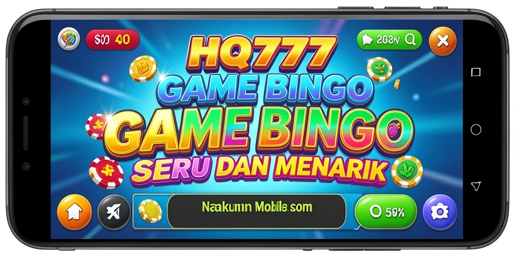 Tampilan gameplay Bingo yang seru dan interaktif di HQ777.