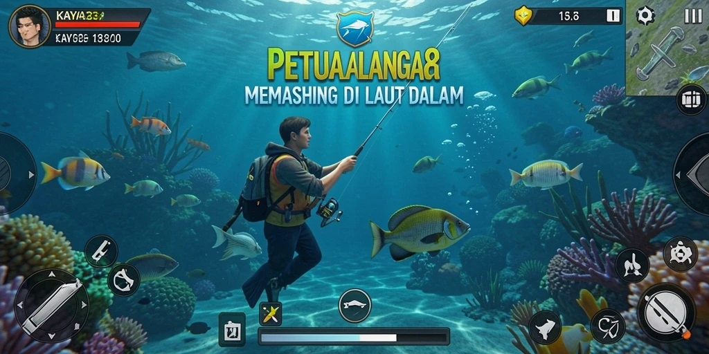 Tangkapan ikan dalam permainan KAYA33 yang seru dan mendebarkan.