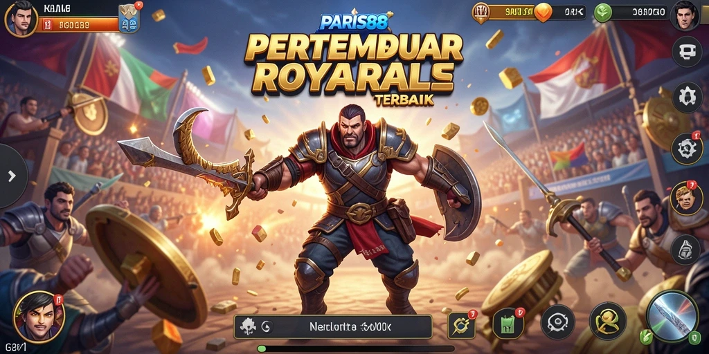 Gameplay seru dalam pertempuran Battle Royale