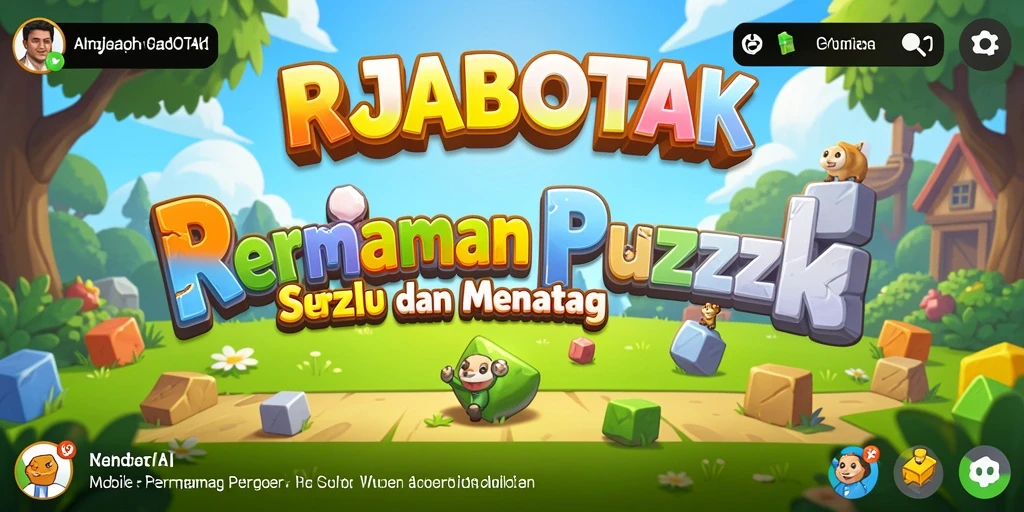 Tampilan gameplay RAJABOTAK yang menantang dan seru.