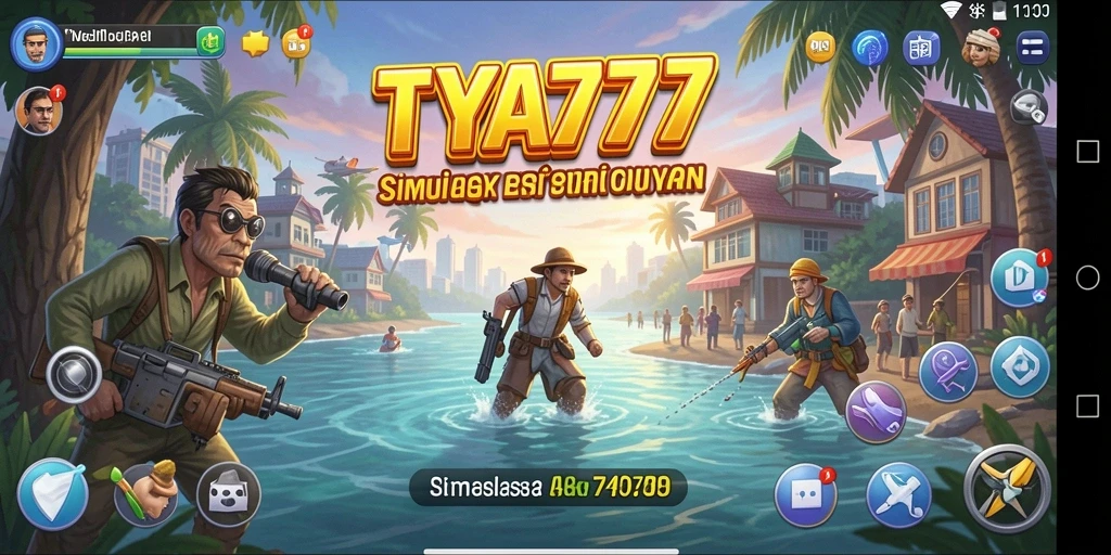 Tampilan gameplay TYA777 yang memukau dan interaktif.