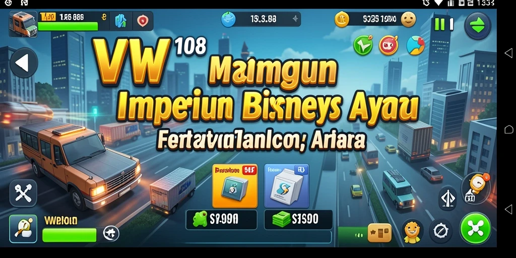 Tampilan gameplay Tycoon yang menarik dan interaktif.