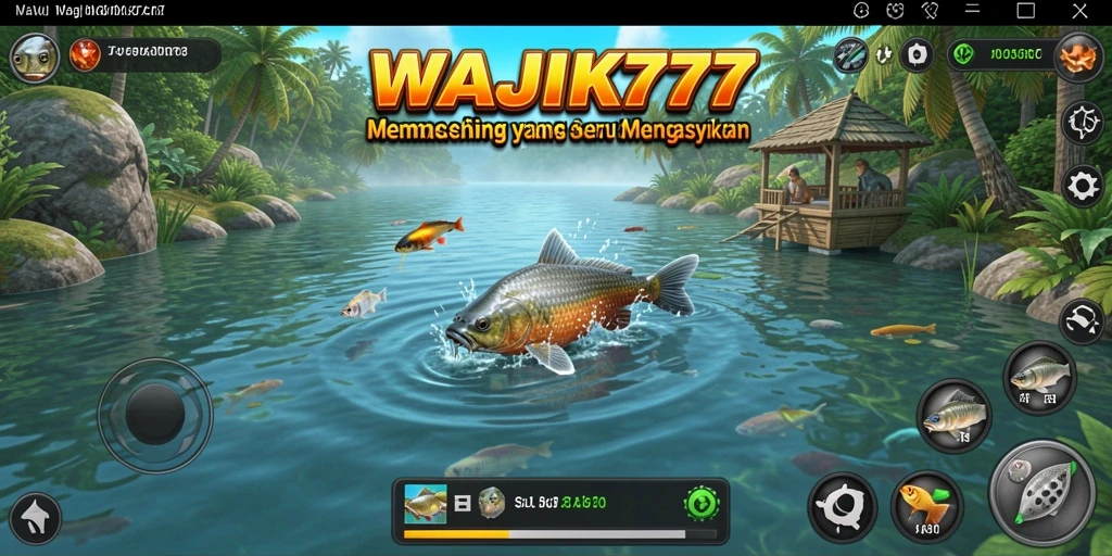 Tangkapan ikan yang menakjubkan di WAJIK777.